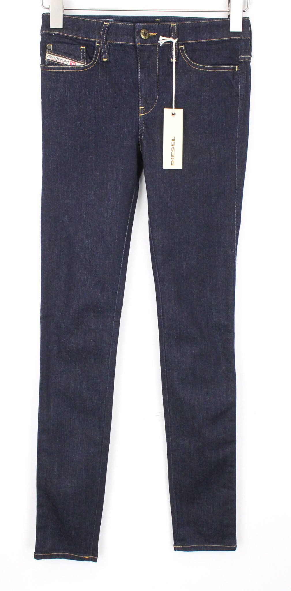 Diesel SKINZEE 0813C W26/L32 Blue Stretch Jeans 71399 Size 26" / US 2 / IT 38 - 1 Thumbnail