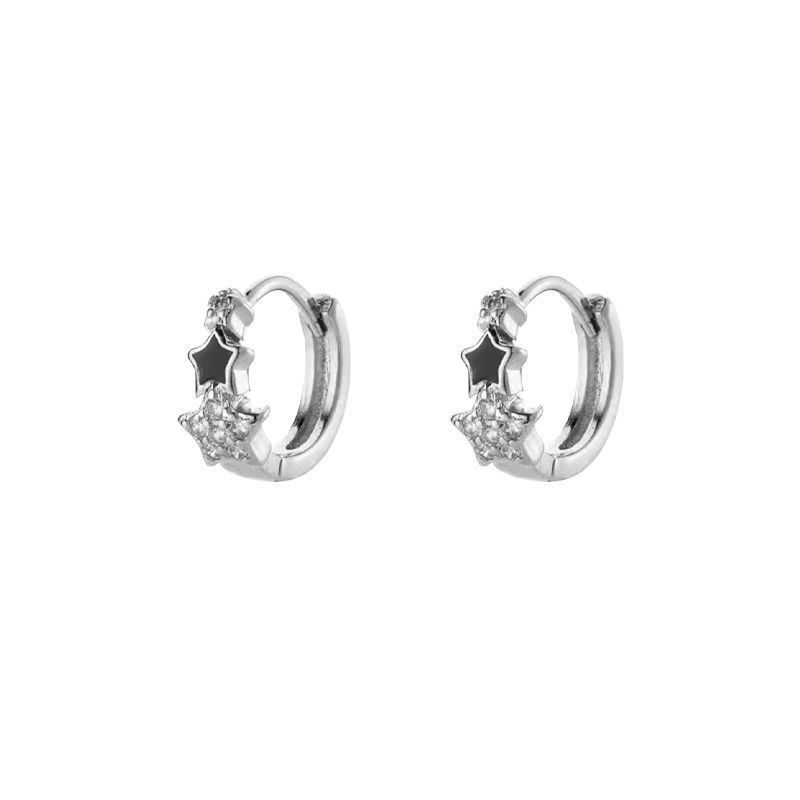Jewelry × Sterling Silver Matchless Earrings One Pairs Chrome Jewelry Size ONE SIZE - 6 Thumbnail
