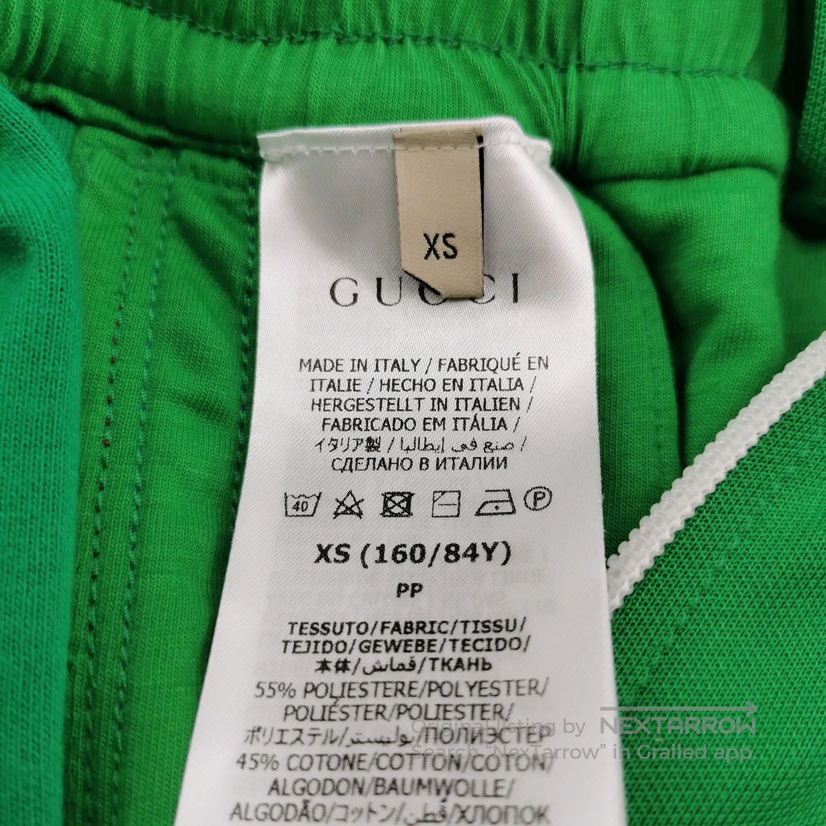 Gucci Gucci x adidas Green Logo Zip. Size 37" - 7 Thumbnail