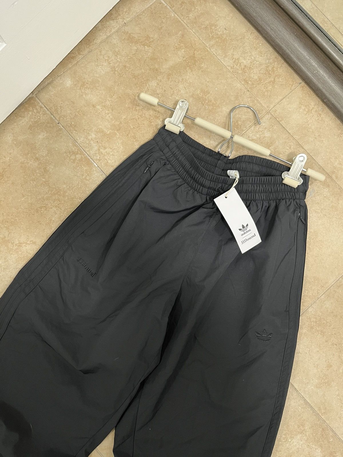 Adidas × JJJJound adidas x JJJJound Trackpants Triple Black Pants Retro mens Size US 30 / EU 46 - 2 Thumbnail