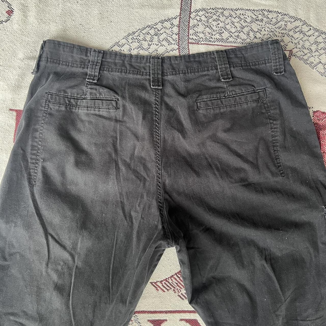 Vintage Vintage 2000s/Y2K Essential Grunge Gorpcore Black Cargo Pants! Size US 36 / EU 52 - 7 Thumbnail
