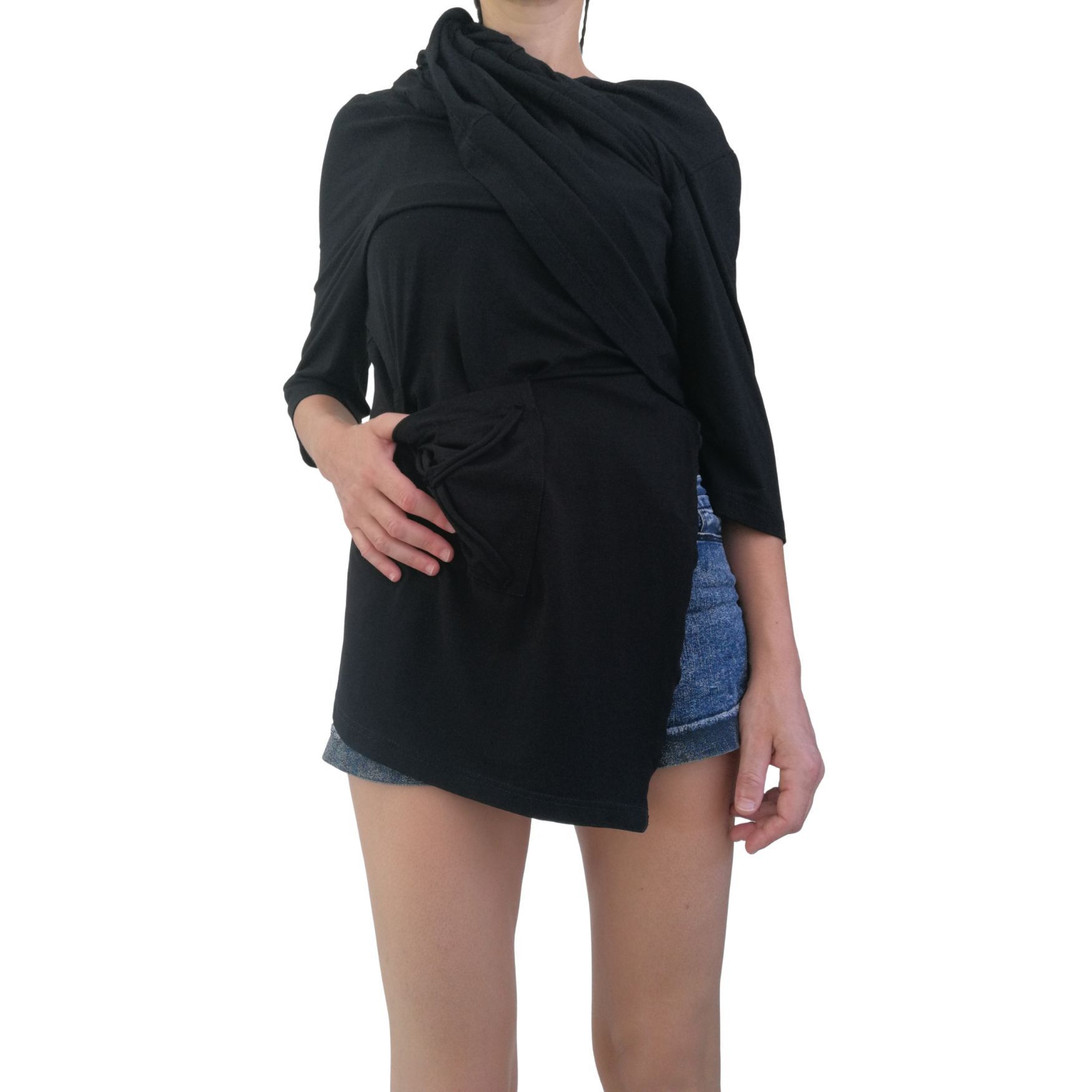 Other FLIRT oversized kimono-jacket by Fani Tsakiri Size S / US 4 / IT 40 - 1 Thumbnail
