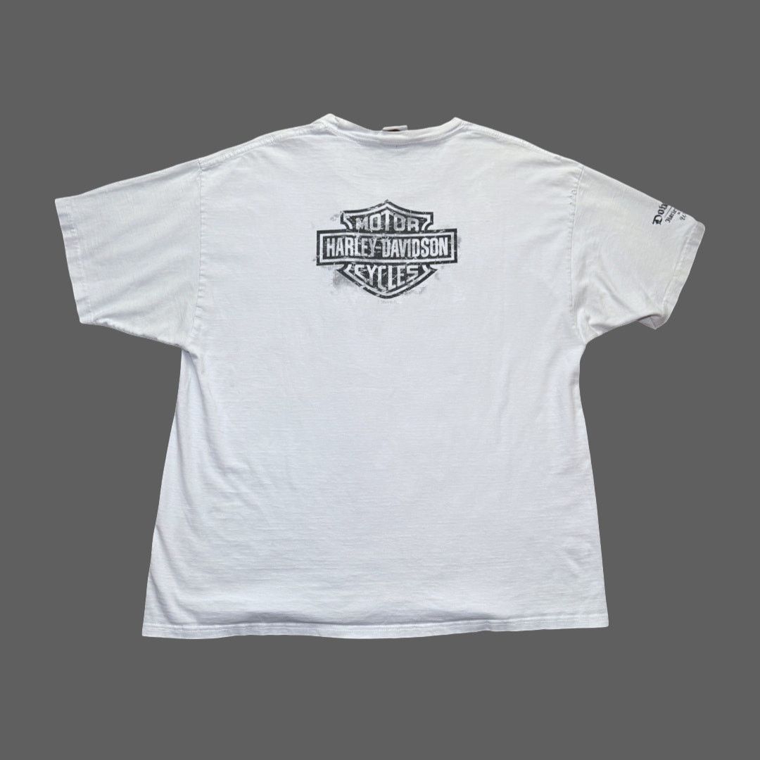 Harley Davidson Harley Davidson 2009 Renton WA Off White Tee XXL Vintage GUC Size US XXL / EU 58 / 5 - 6 Thumbnail