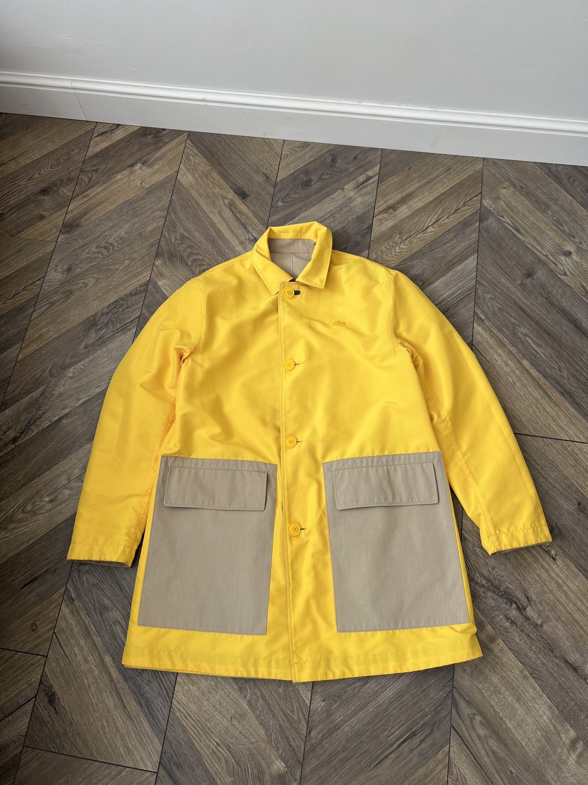 Lacoste × Vintage Vintage Lacoste Reversible Water Resistant Coat Size US S / EU 44-46 / 1 - 10 Thumbnail