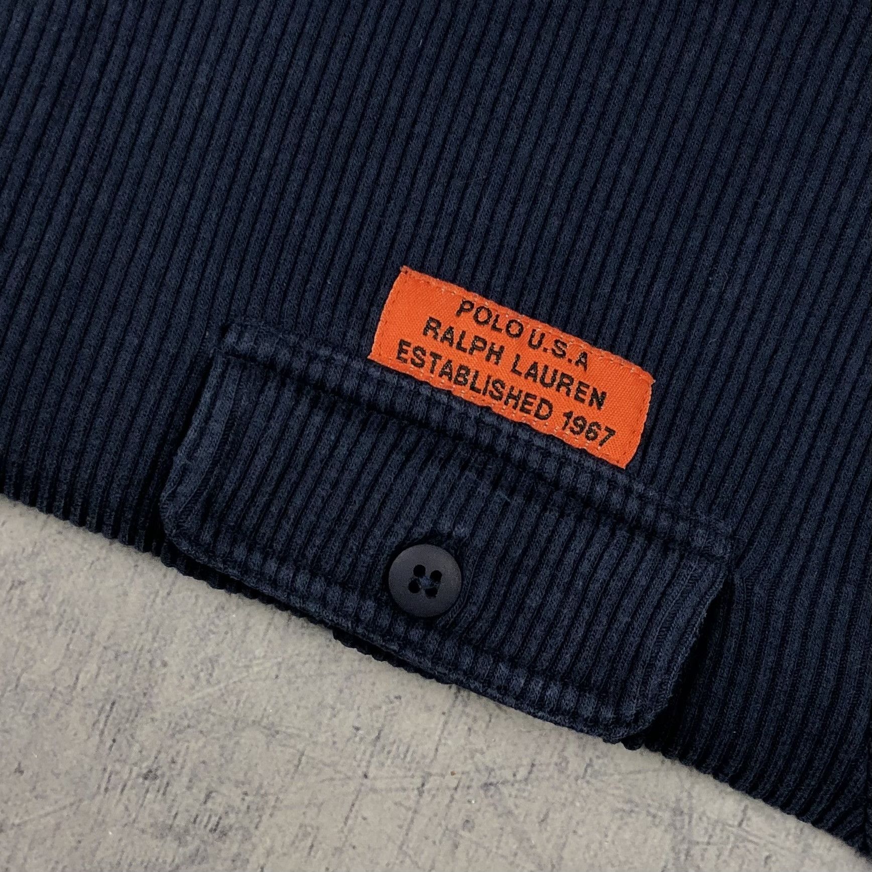 Polo Ralph Lauren 90s Polo Sport Ralph Lauren Corduroy Button Shirt Size S / US 4 / IT 40 - 5 Thumbnail