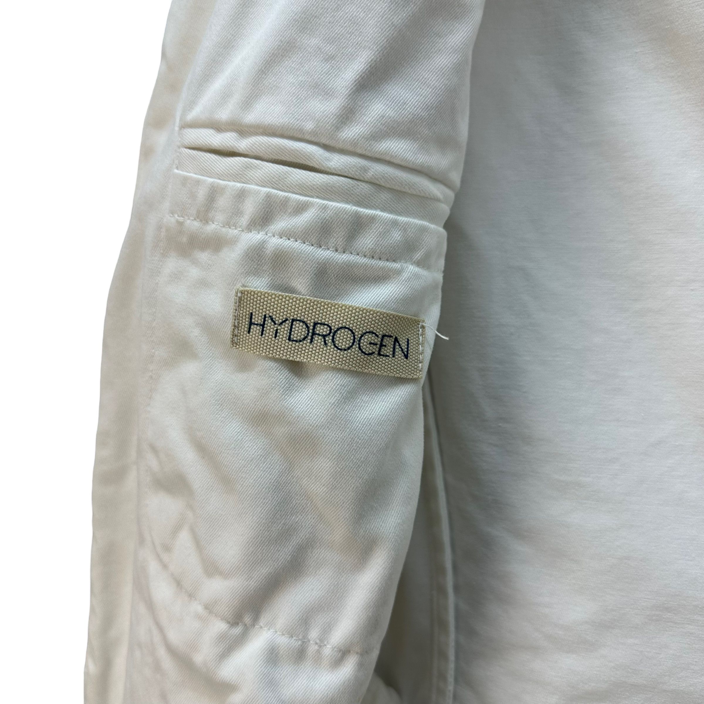 HYDROGEN HYDROGEN GIACCA DENIM SKULL BUTTON CASUAL JACKET #8184-210 Size US M / EU 48-50 / 2 - 11 Thumbnail