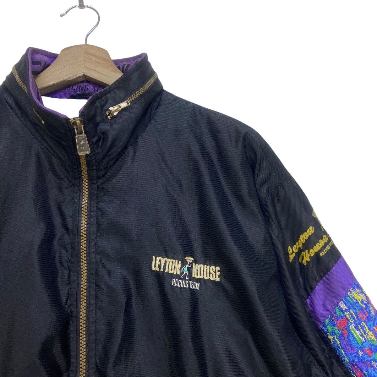 Vintage Vintage Leyton House Racing Team Bomber Style Jacket Size US S / EU 44-46 / 1 - 3 Thumbnail