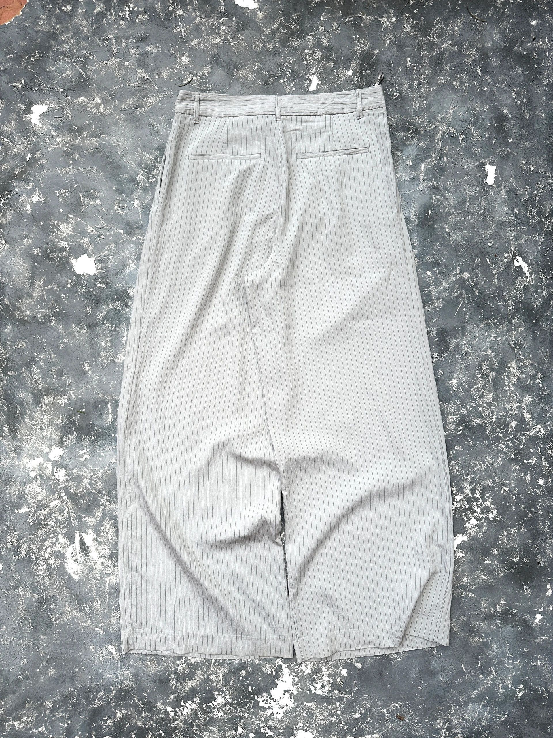 Zara loose striped modal zara pants Size 30" / US 8 / IT 44 - 4 Thumbnail