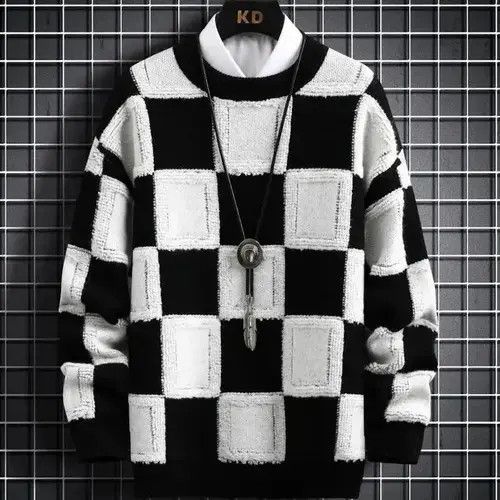 Aran Isles Knitwear × Homemade × Japanese Brand High Quality Warm sweater wooll+poly Size US M / EU 48-50 / 2 - 1 Thumbnail