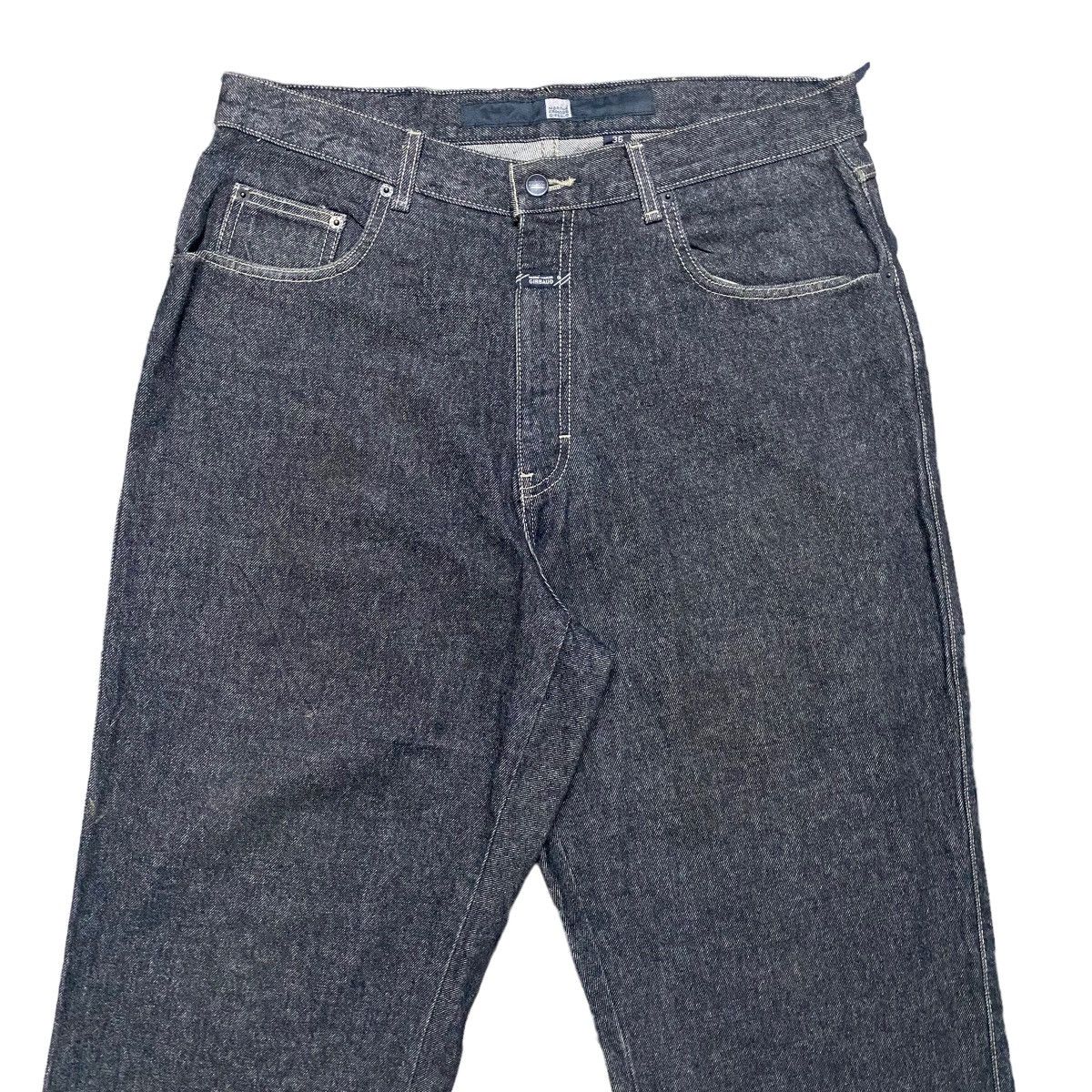Marithe + Francois Girbaud Vintage Marithe Francois Girbaud Denim Baggy Pants Size US 35 - 3 Thumbnail