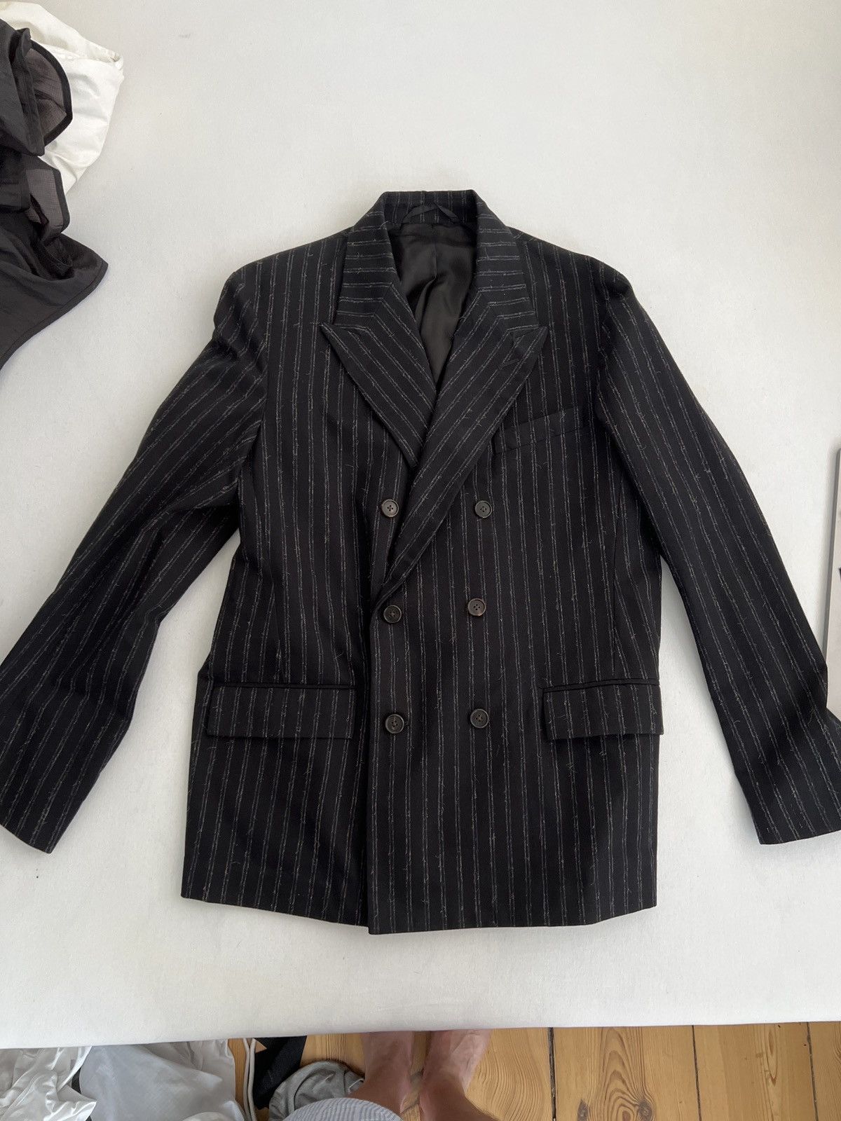 Vintage KAPATID NYC unstructured double button Blazer in Size L. Size 44L - 10 Thumbnail