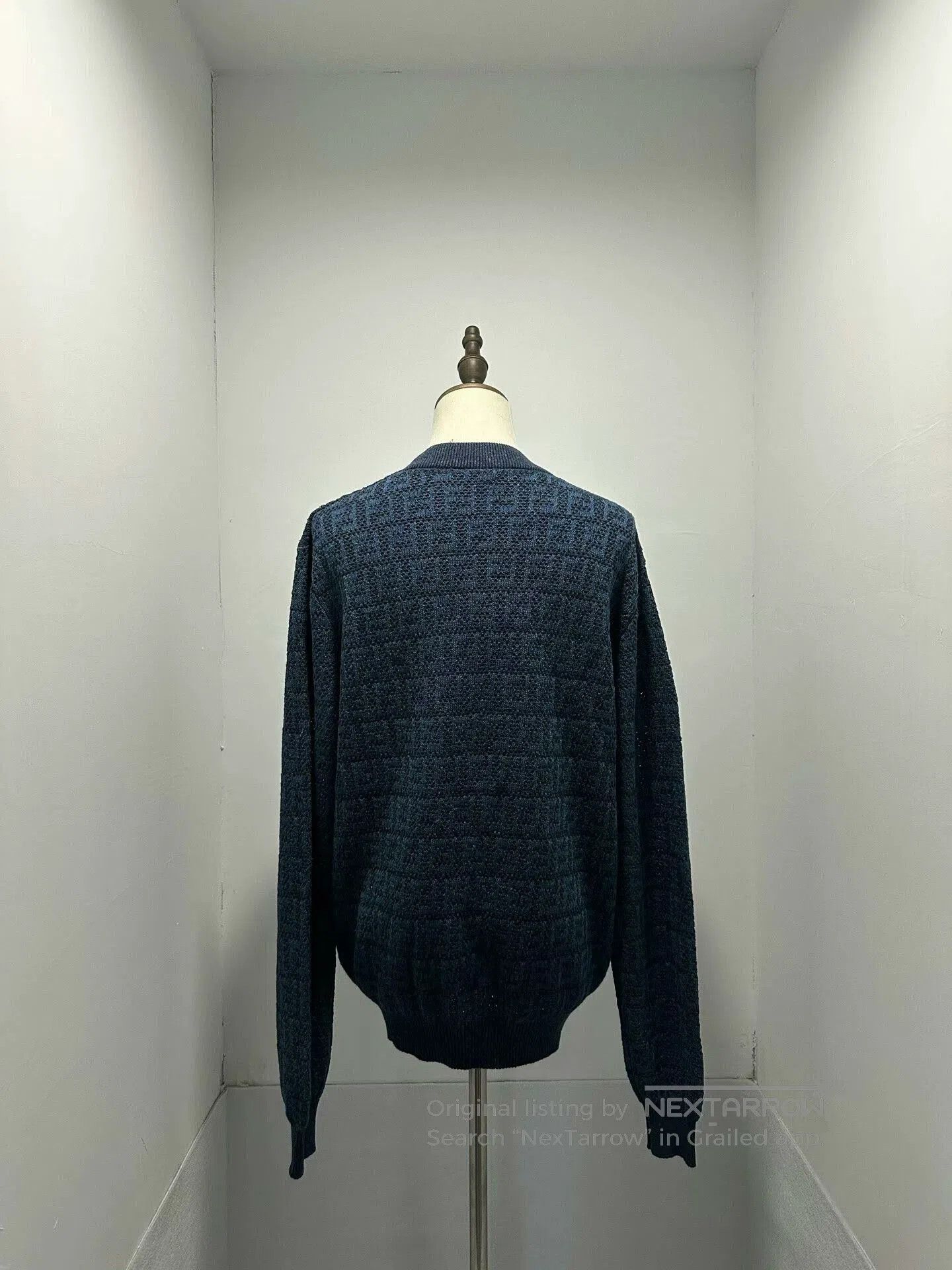 Fendi fendi ff hollow knit cardigan size 46. Size US S / EU 44-46 / 1 - 2 Thumbnail