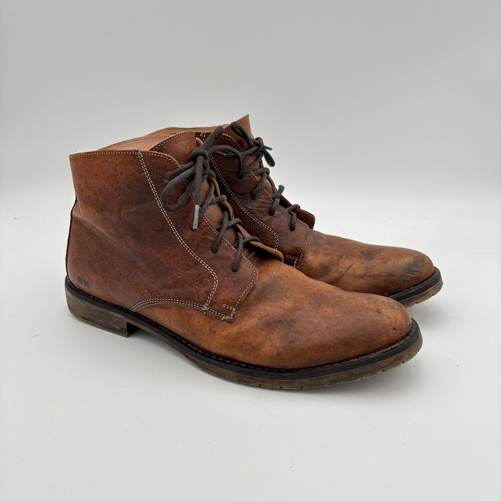 Bed Stu Bed Stu Workshop Leather Lace Up Cobbler Boots Men's 11 Size US 11 / EU 44 - 1 Thumbnail