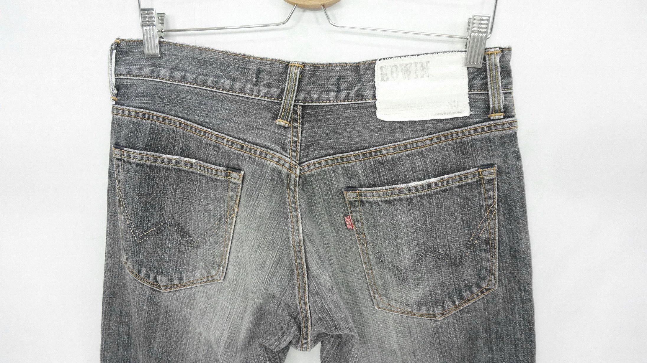 Edwin 🔥 EDWIN XV Vintage Distressed Ripped Jeans Size US 31 - 18 Thumbnail