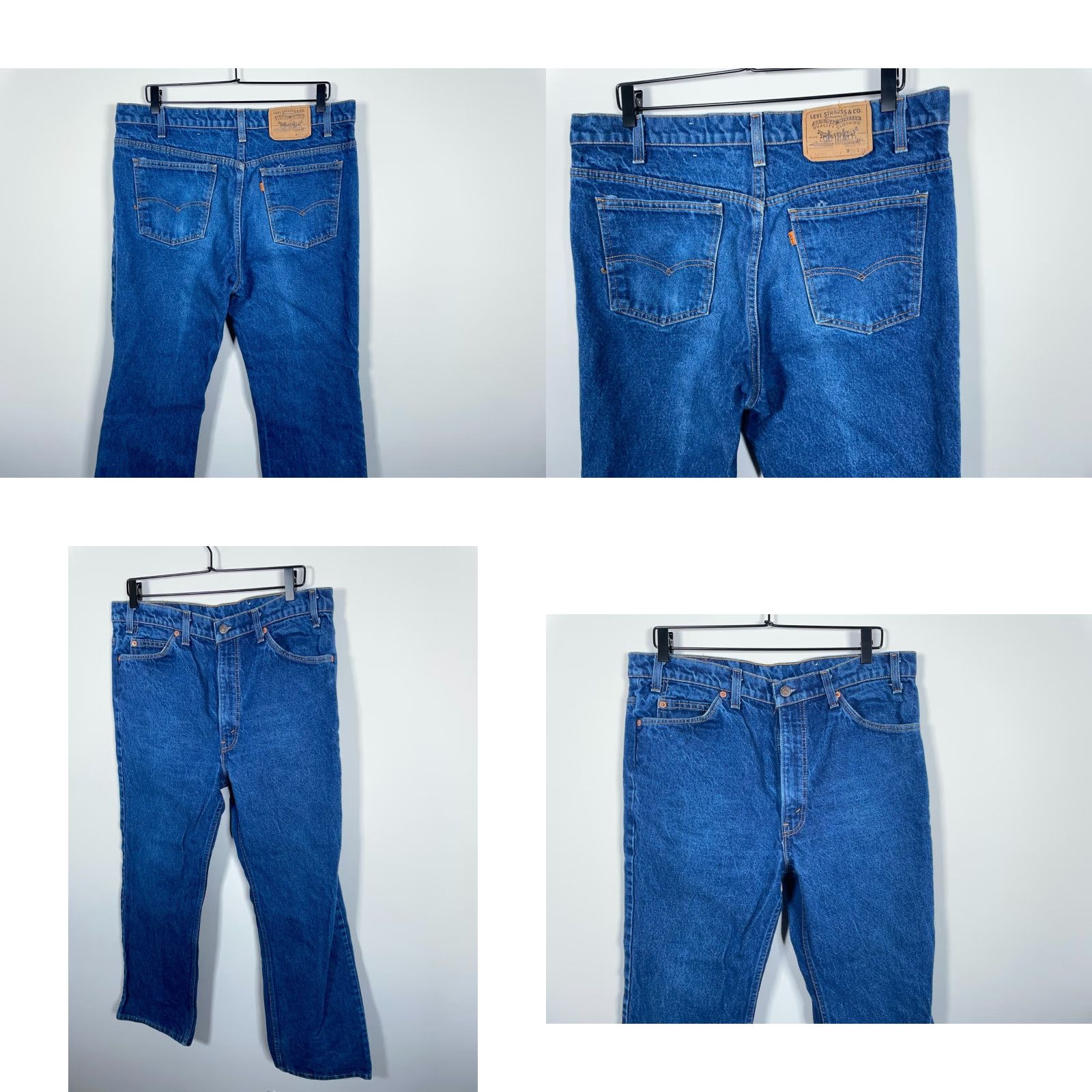 Levi's VINTAGE Levi's 517 Bootcut Jeans Men 38 x 30 Orange Tab USA Made Size US 36 / EU 52 - 9 Thumbnail