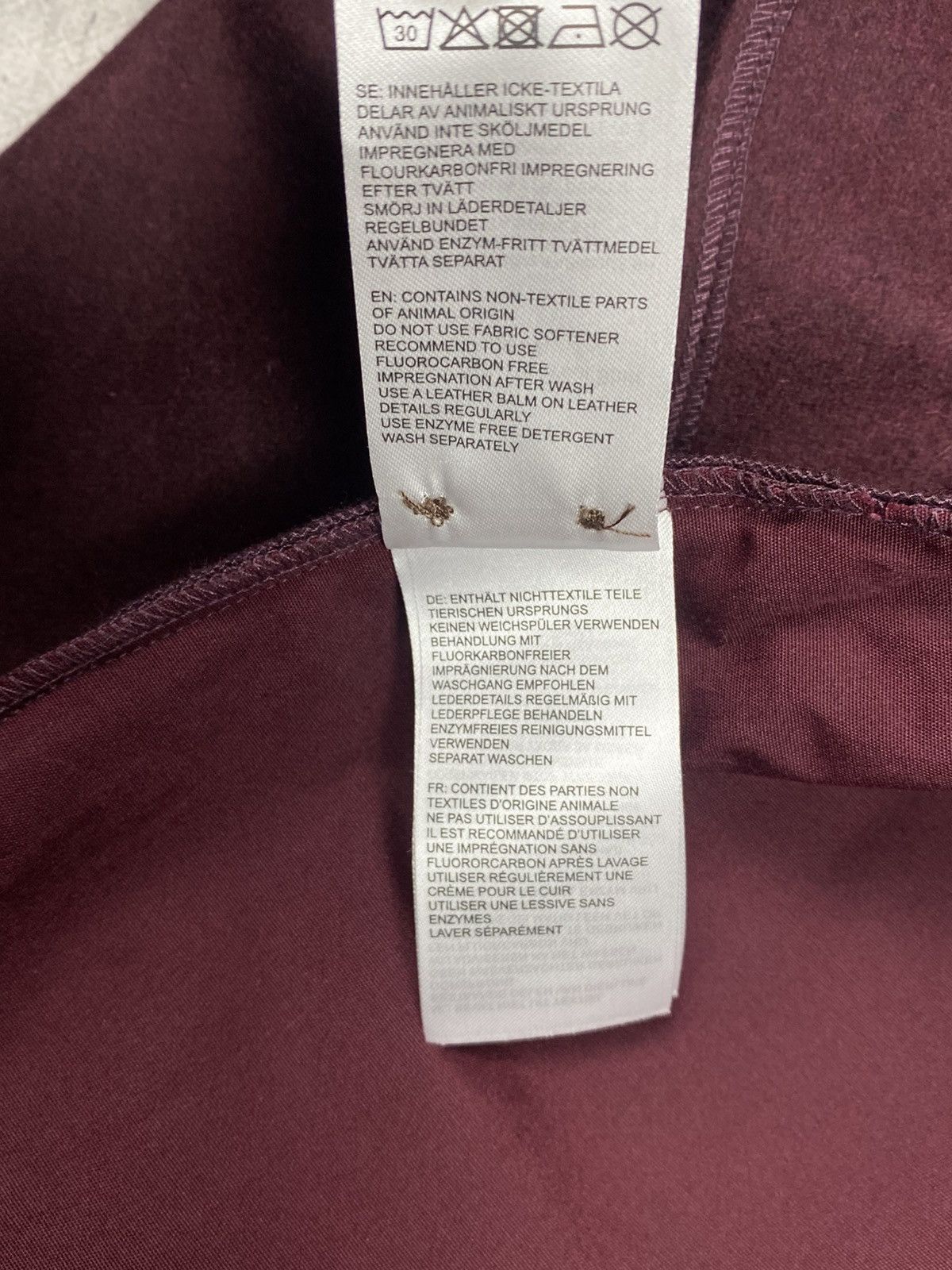 Fjallraven Fjällräven Övik Re-Wool Shirt Women’s Burgundy Wool Outdoor Size XL / US 12-14 / IT 48-50 - 17 Thumbnail