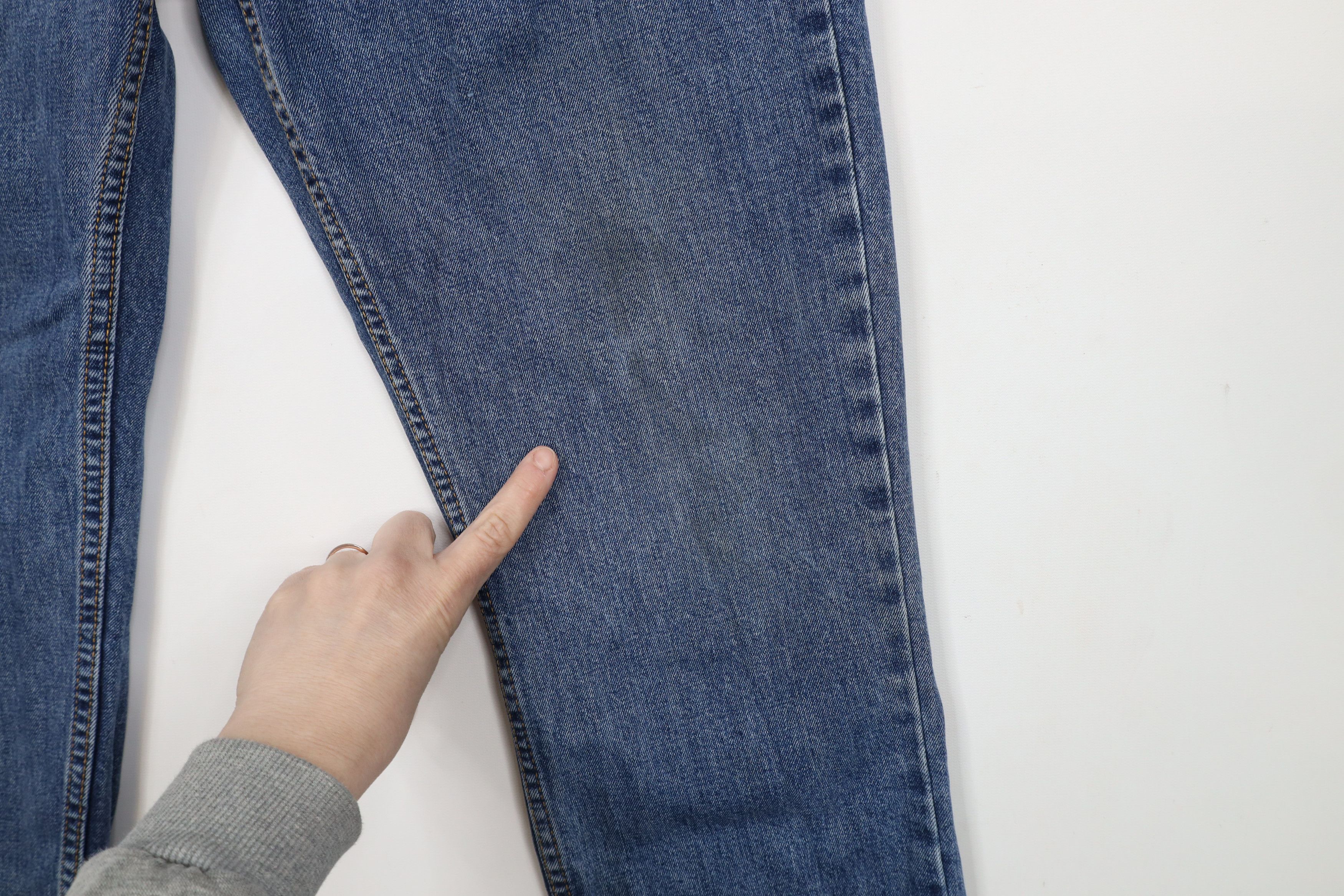 Levi's × Vintage Vintage Y2K Levis 514 Straight Leg Denim Jeans Blue Cotton Size US 36 / EU 52 - 5 Thumbnail