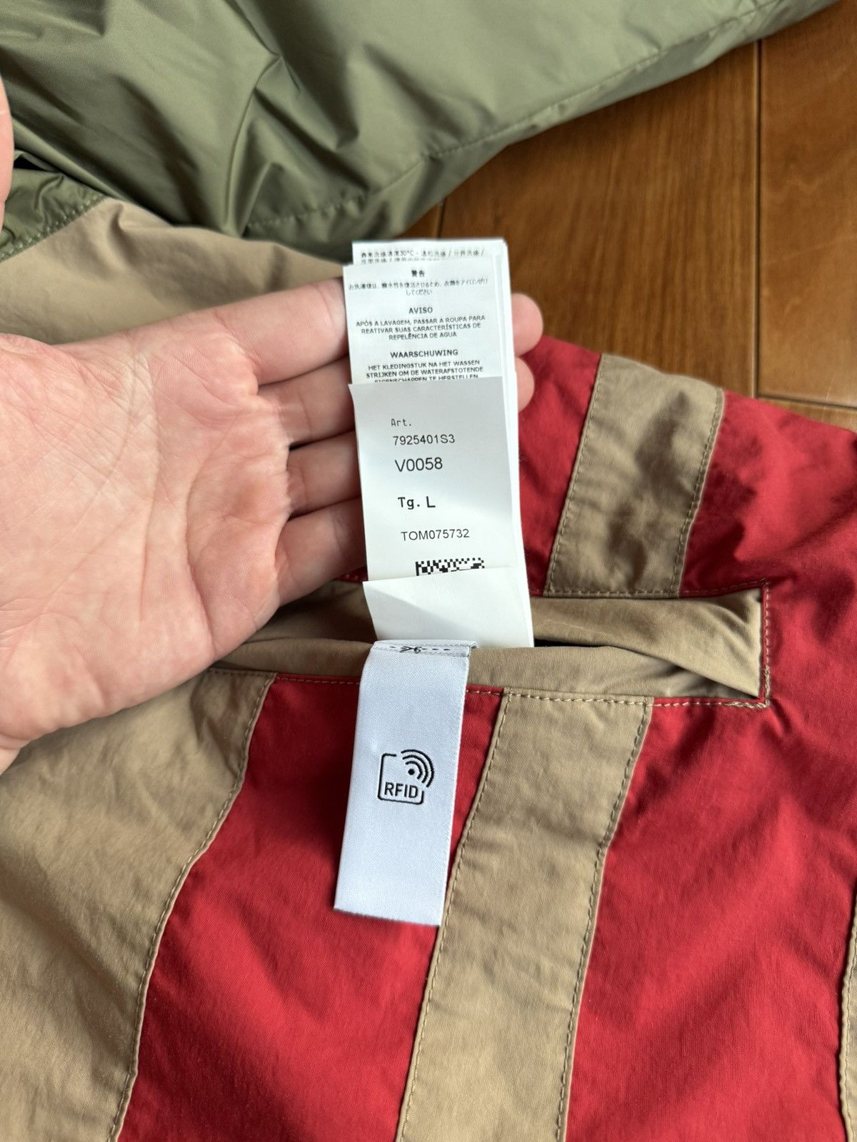 Stone Island Supreme®/Stone Island® Reversible Down Puffer Jacket-Olive Size US L / EU 52-54 / 3 - 13 Thumbnail