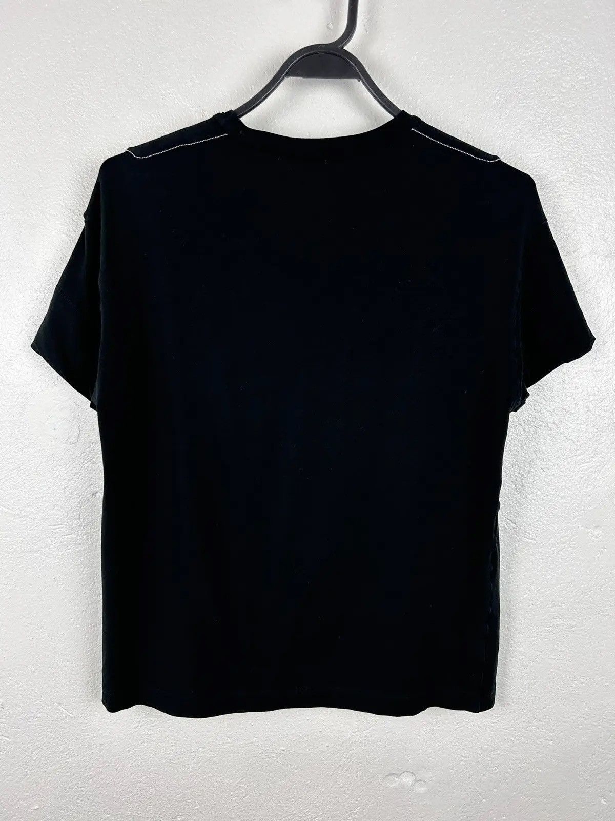 Brunello Cucinelli Brunello Cucinelli Short Sleeve Chain T-Shirt Black Size S / US 4 / IT 40 - 5 Thumbnail