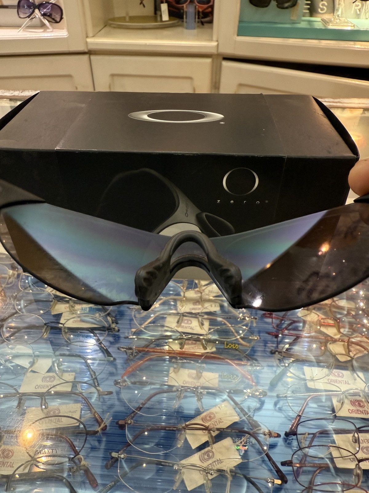 Oakley 2000's OAKLEY ZERO 0.7 Sunglasses Size ONE SIZE - 9 Thumbnail