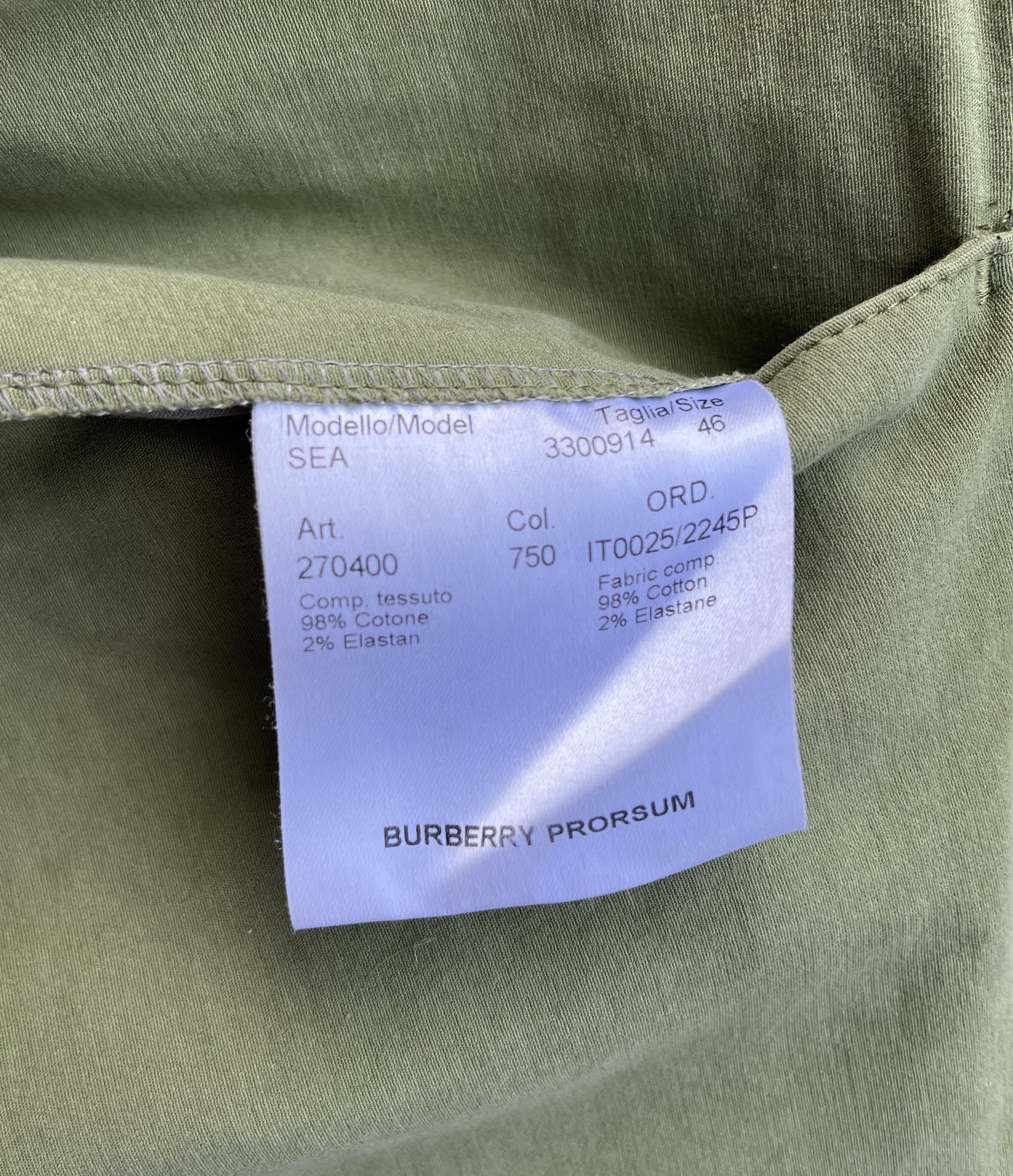 Burberry Prorsum Roberto Menichetti Early 2000s Tech Stretch Trousers Size US 32 / EU 48 - 7 Thumbnail