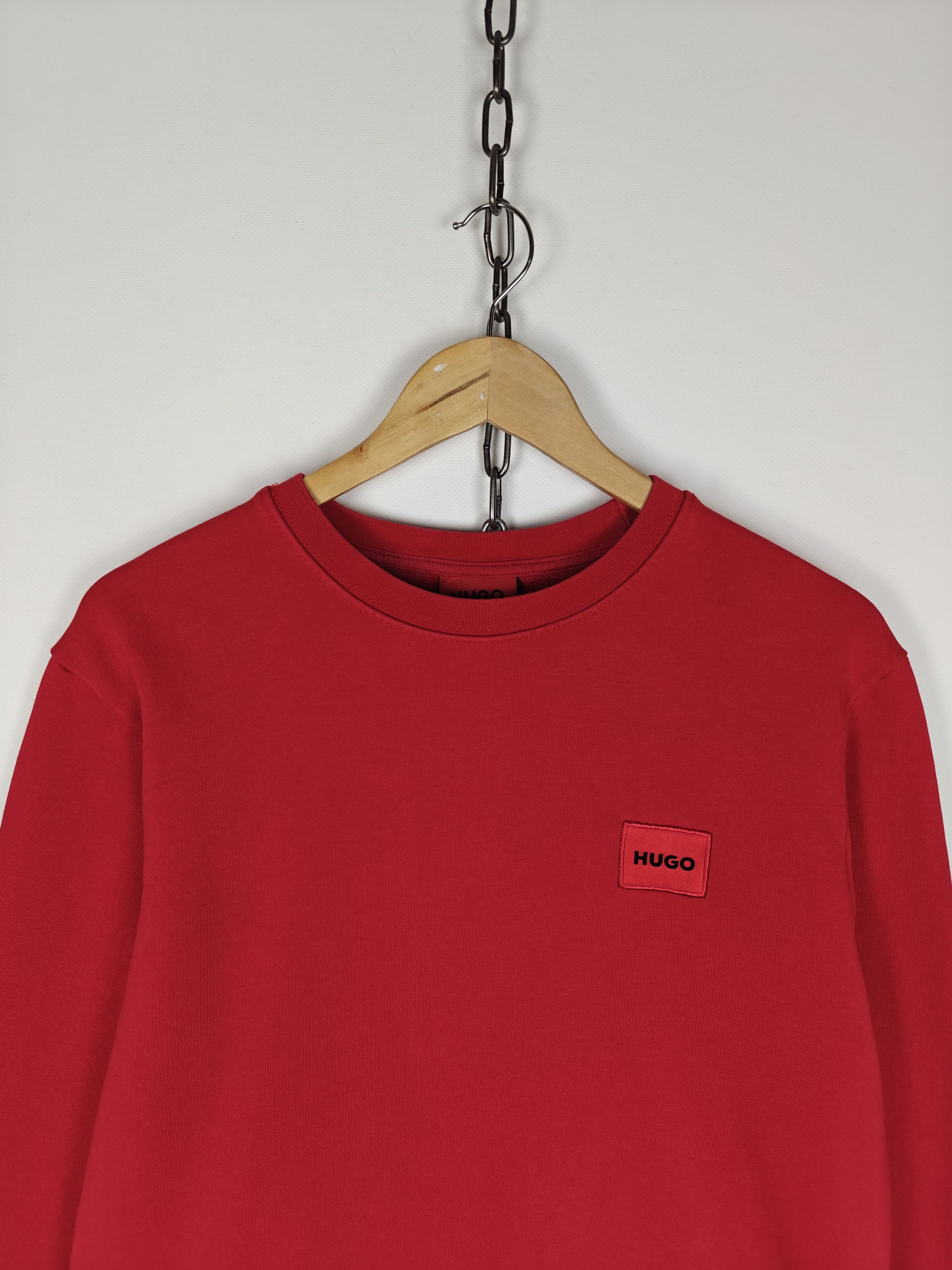 Hugo Boss Hugo Boss Sweatshirt Crewneck Red Pullover size M Size US M / EU 48-50 / 2 - 2 Thumbnail