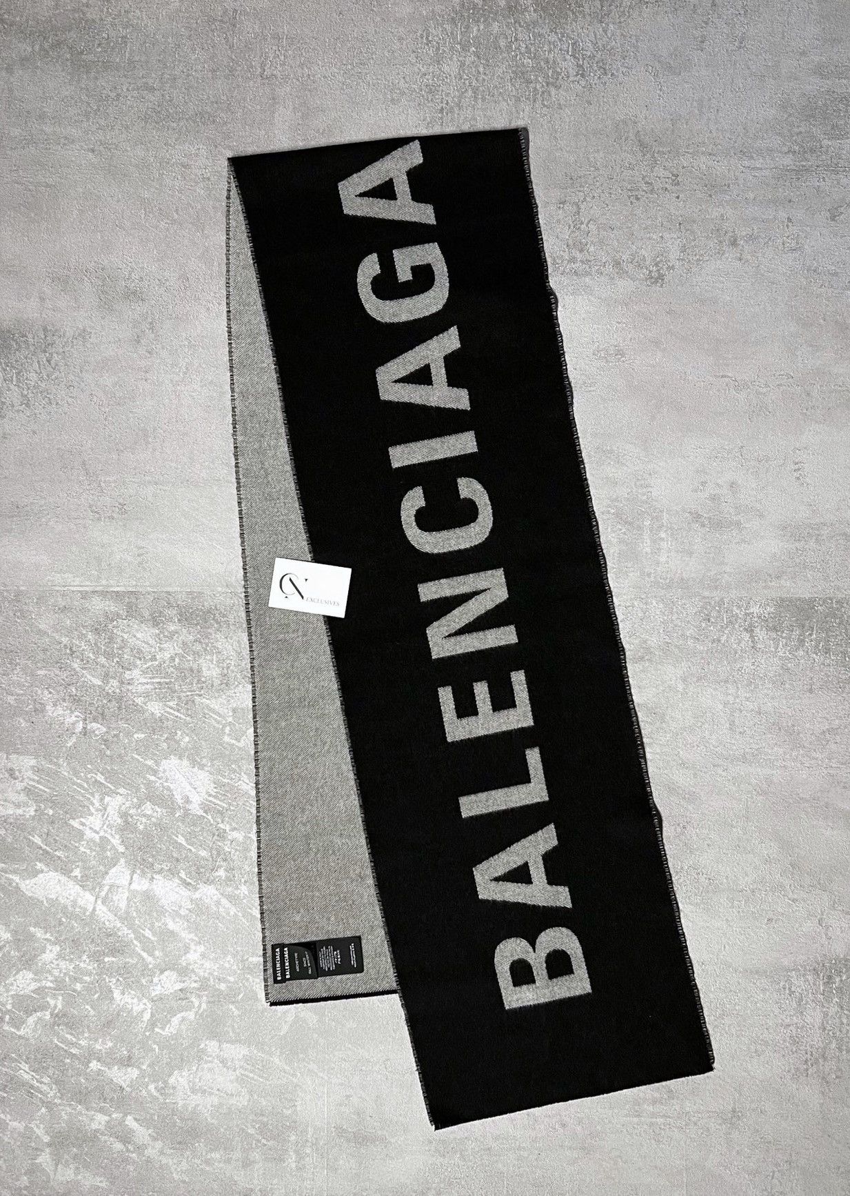 Balenciaga Balenciaga Logo Scarf Size ONE SIZE - 2 Thumbnail