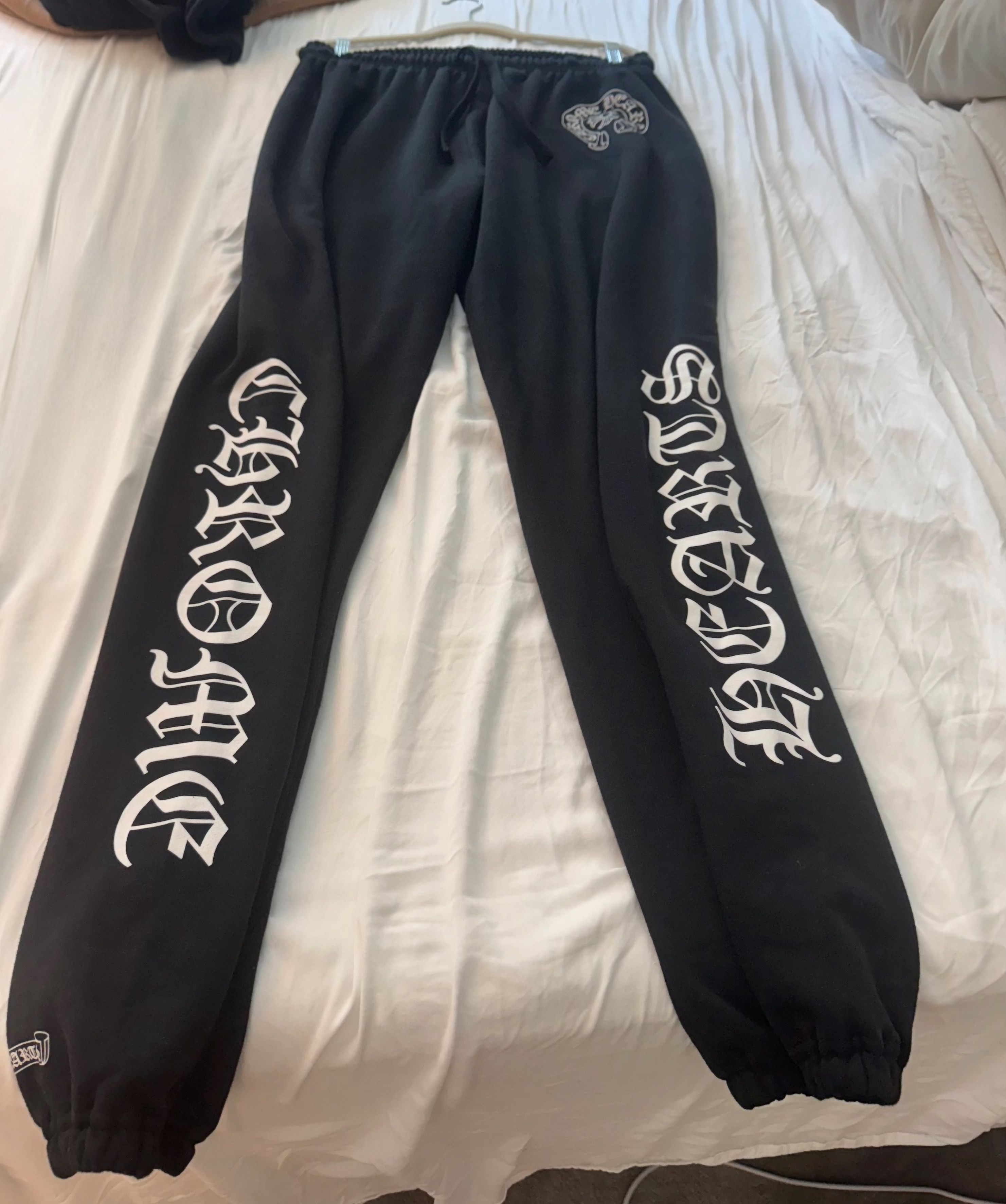 Chrome Hearts Chrome Hearts Horse Shoe Logo Sweatpants Black Size US 36 / EU 52 - 1 Thumbnail