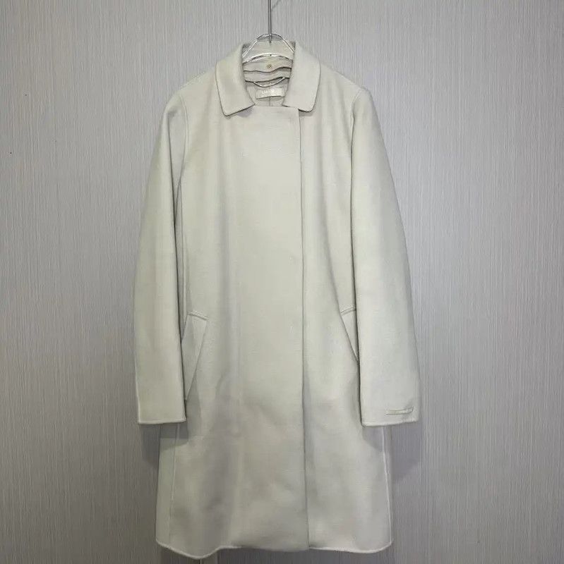 Max Mara MaxMara Classic Khaki Wool Women's Coat 0089 Size ONE SIZE - 1 Thumbnail