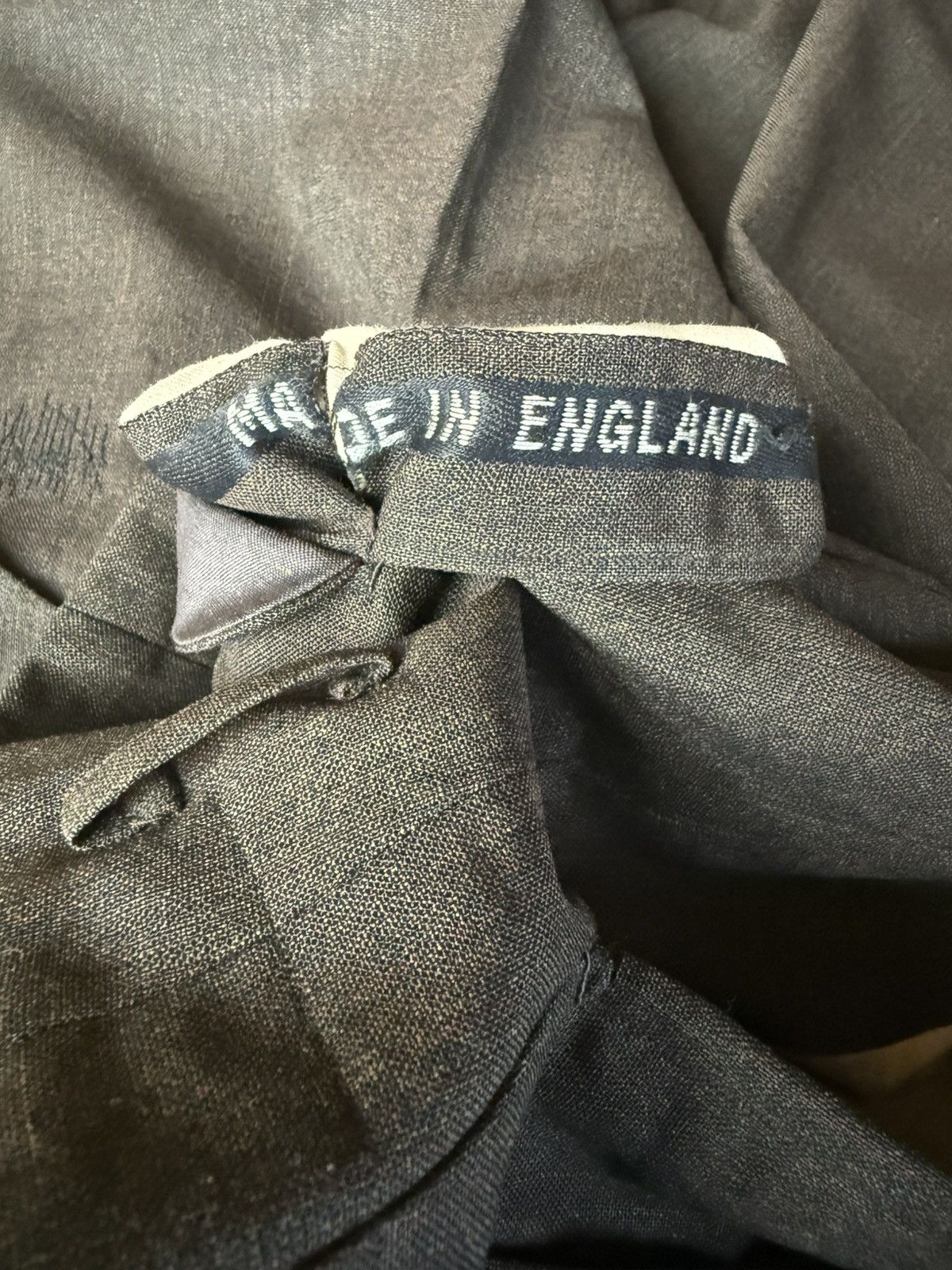 Other Spring&Summer Vintage English Wool Suit Size 36R - 15 Thumbnail