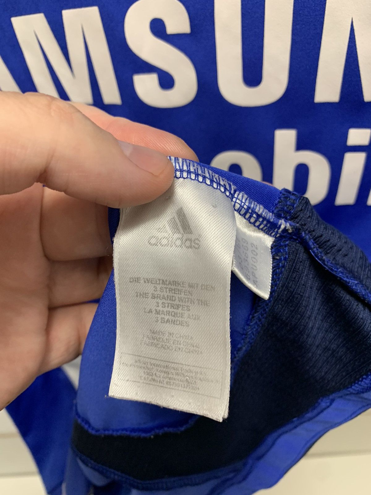 Adidas Chelsea adidas soccer jersey Samsung vintage 2007 L sz Size US L / EU 52-54 / 3 - 6 Thumbnail