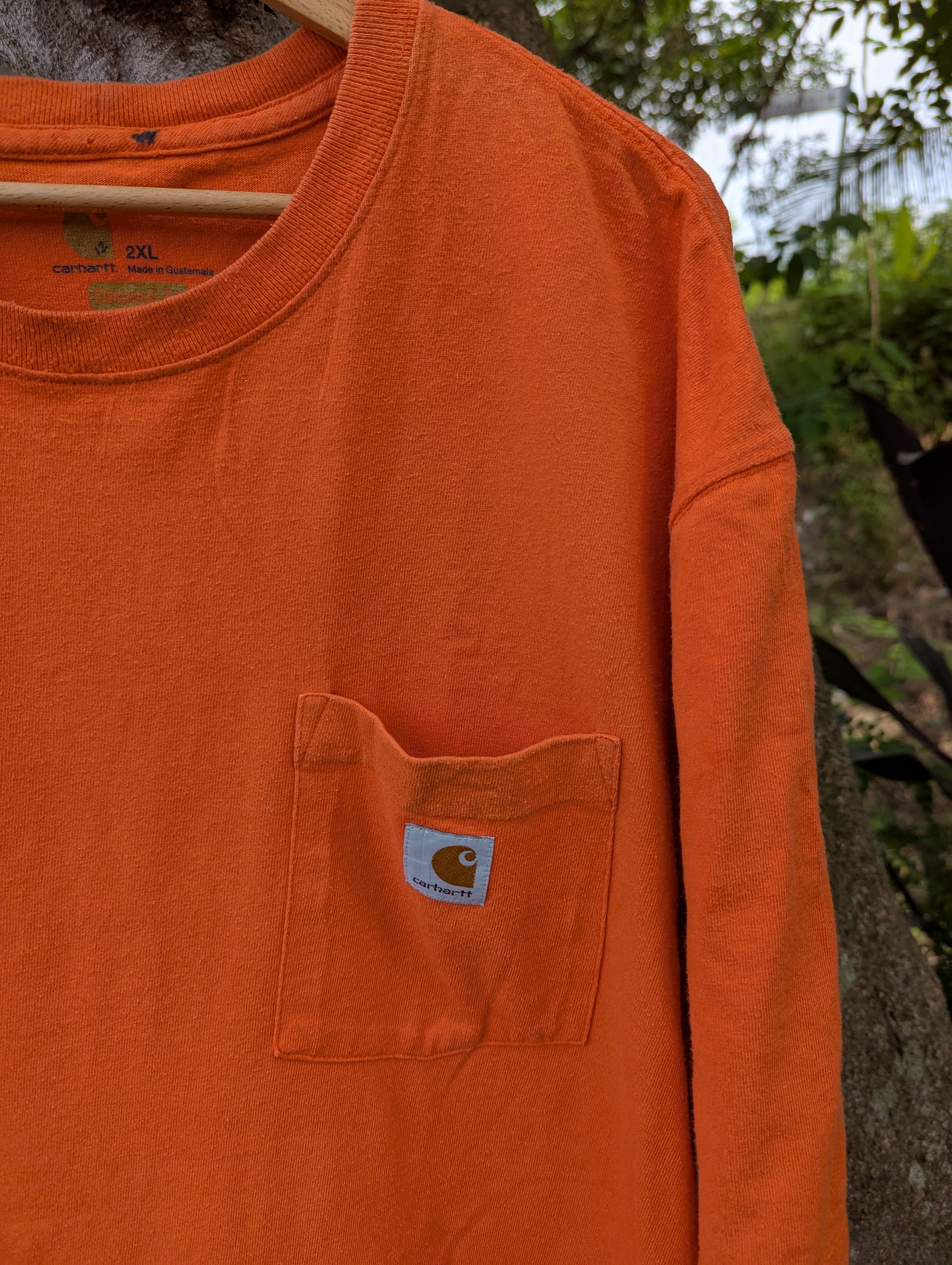 Carhartt Thrashed Carhartt Sunfaded Tshirt Size US XXL / EU 58 / 5 - 2 Thumbnail