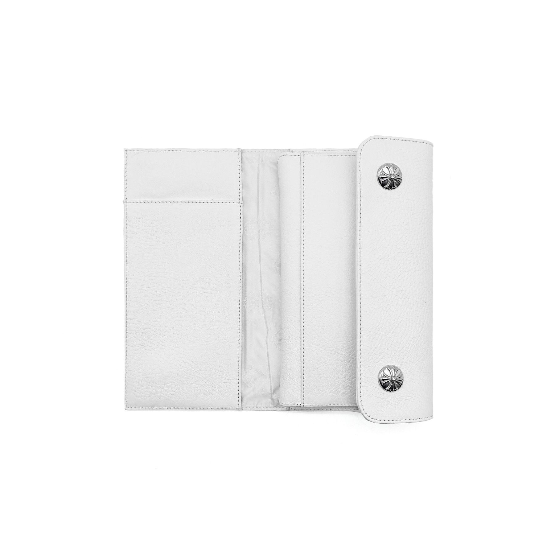Chrome Hearts Chrome Hearts White Long Folded Wallet Size ONE SIZE - 3 Thumbnail