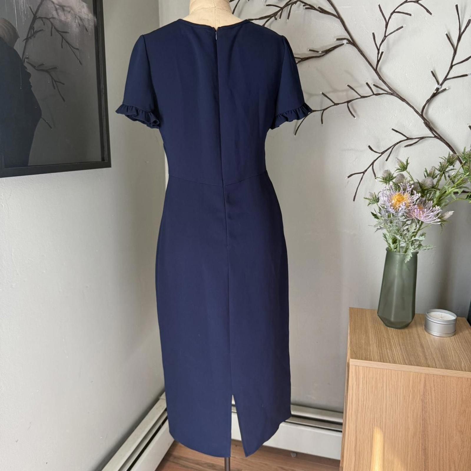 Other Shoshanna Navy Blue Dress Size 4 Size S / US 4 / IT 40 - 2 Thumbnail