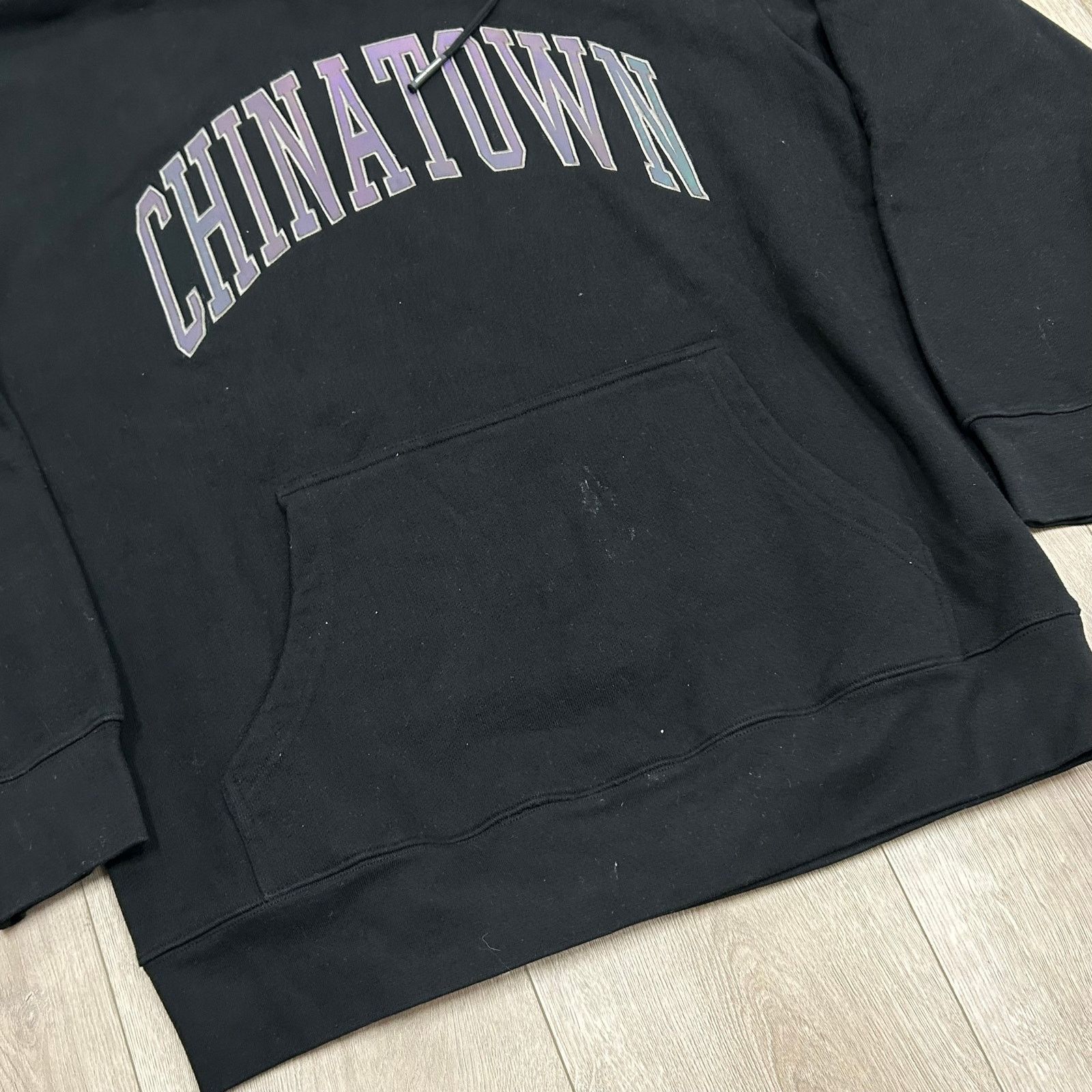 Market Chinatown Market Arc Spellout Hoodie Sweater size Large L B8 Size US L / EU 52-54 / 3 - 3 Thumbnail