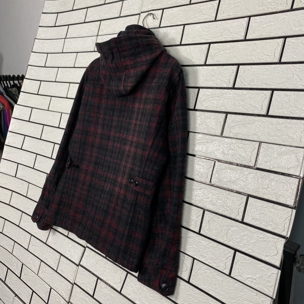 Japanese Brand 📌Vintage Wool Bomber Jacket Male & Co Tartan Issey Miyake Size US L / EU 52-54 / 3 - 12 Thumbnail