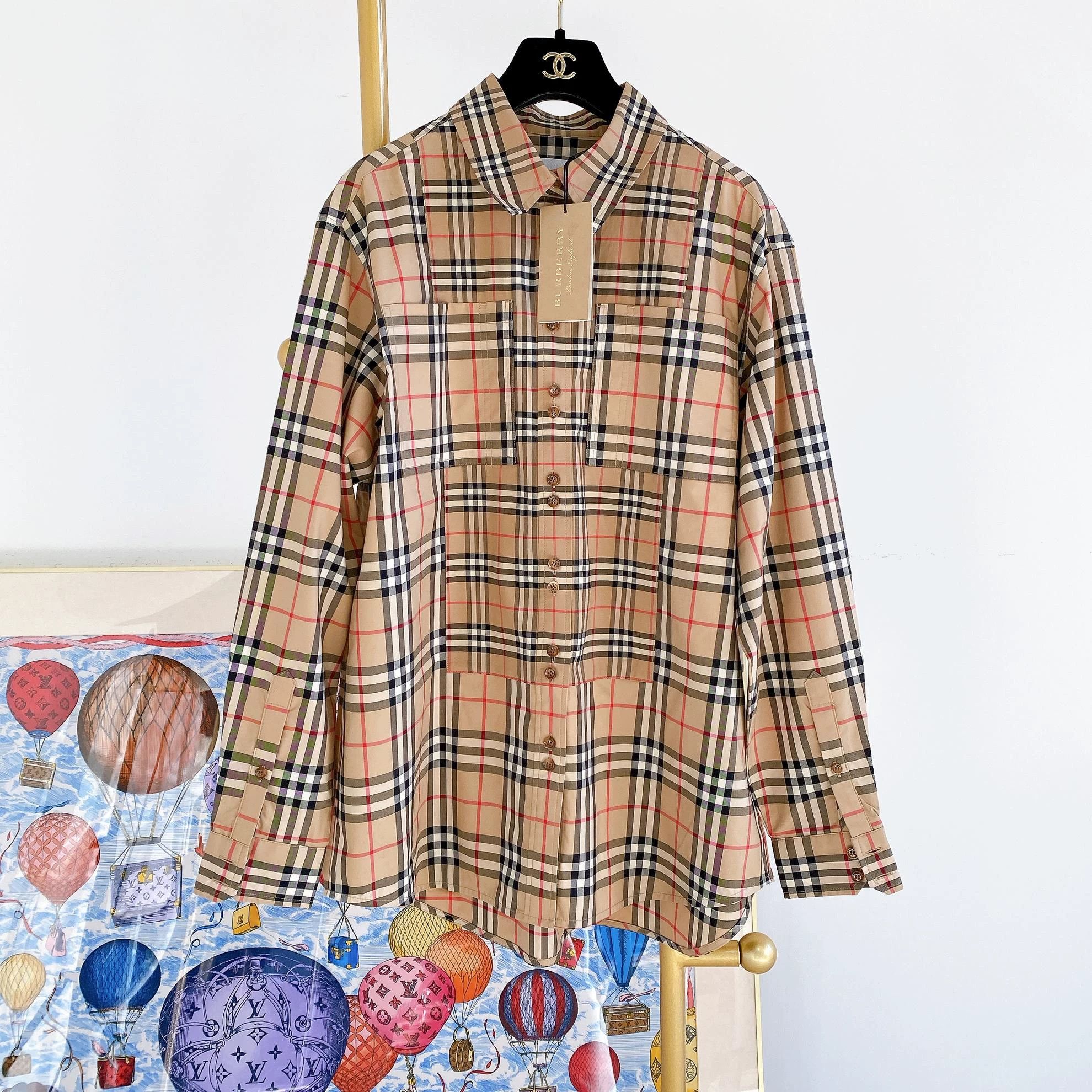 Burberry Burberry Nova Check Shirt UK8 Size M / US 6-8 / IT 42-44 - 1 Thumbnail