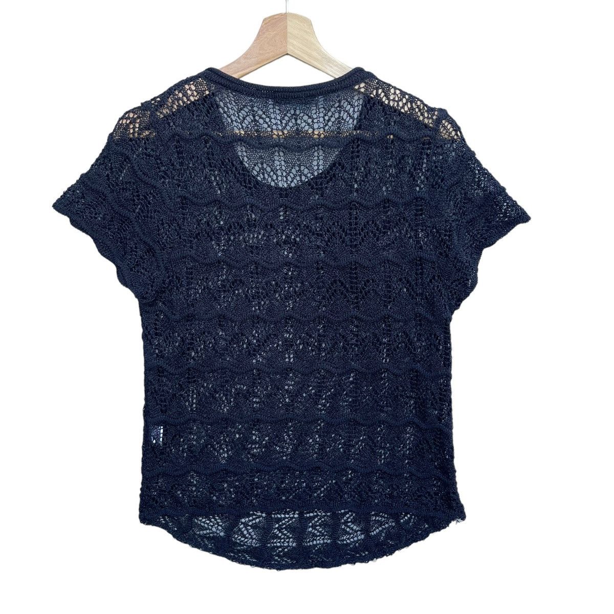Designer × Homespun Knitwear × Japanese Brand Seasonal Designer Knitwear Short Sleeve Tee Size M / US 6-8 / IT 42-44 - 5 Thumbnail