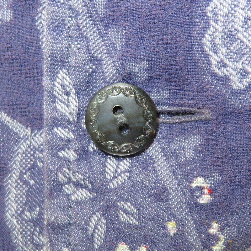 Needles Jacket Stand Collar Paisley Coverall Purple Size US M / EU 48-50 / 2 - 4 Thumbnail