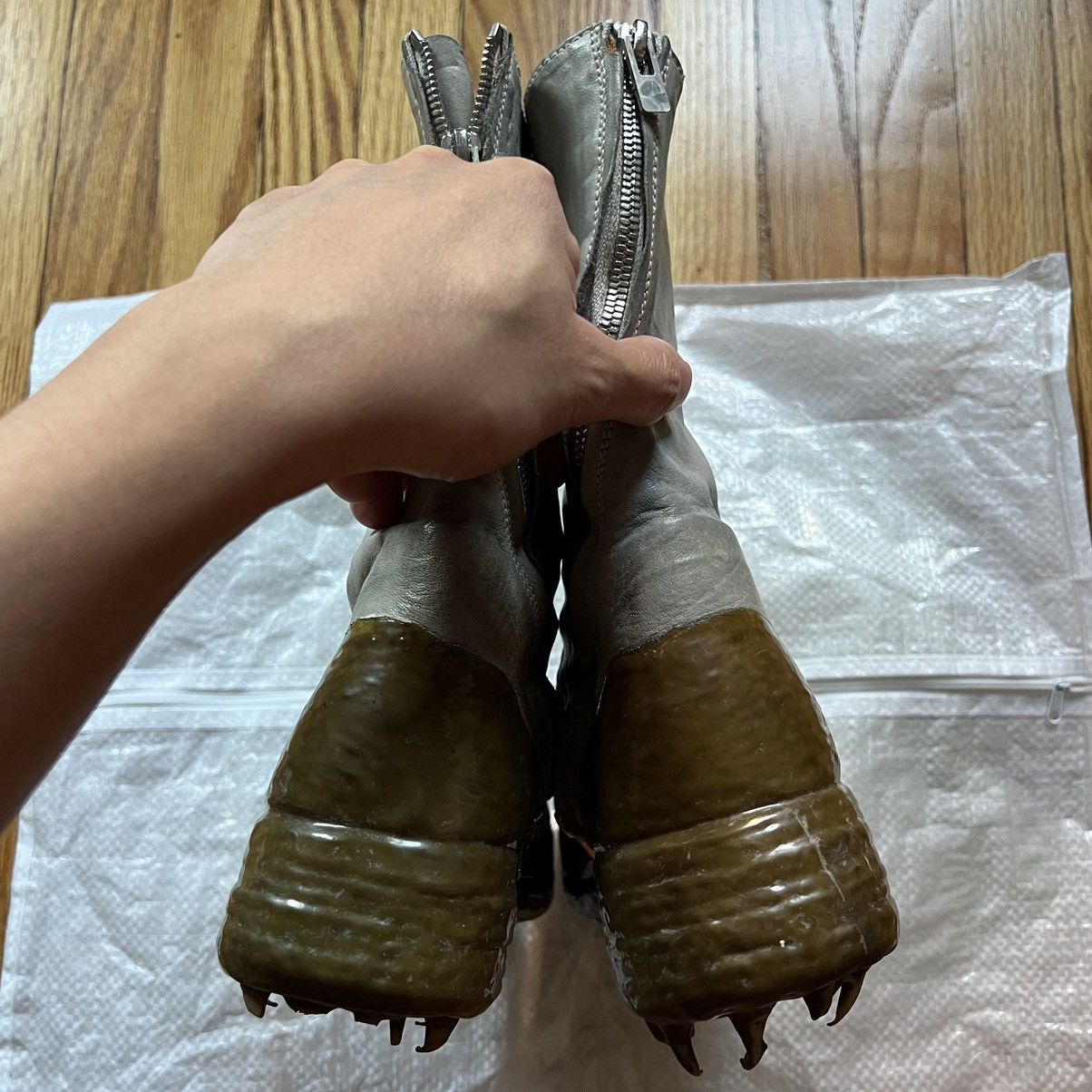 Carol Christian Poell Carol Christian Poell CORS Col. 33 Drip Tornado Boots Size US 9 / EU 42 - 7 Thumbnail