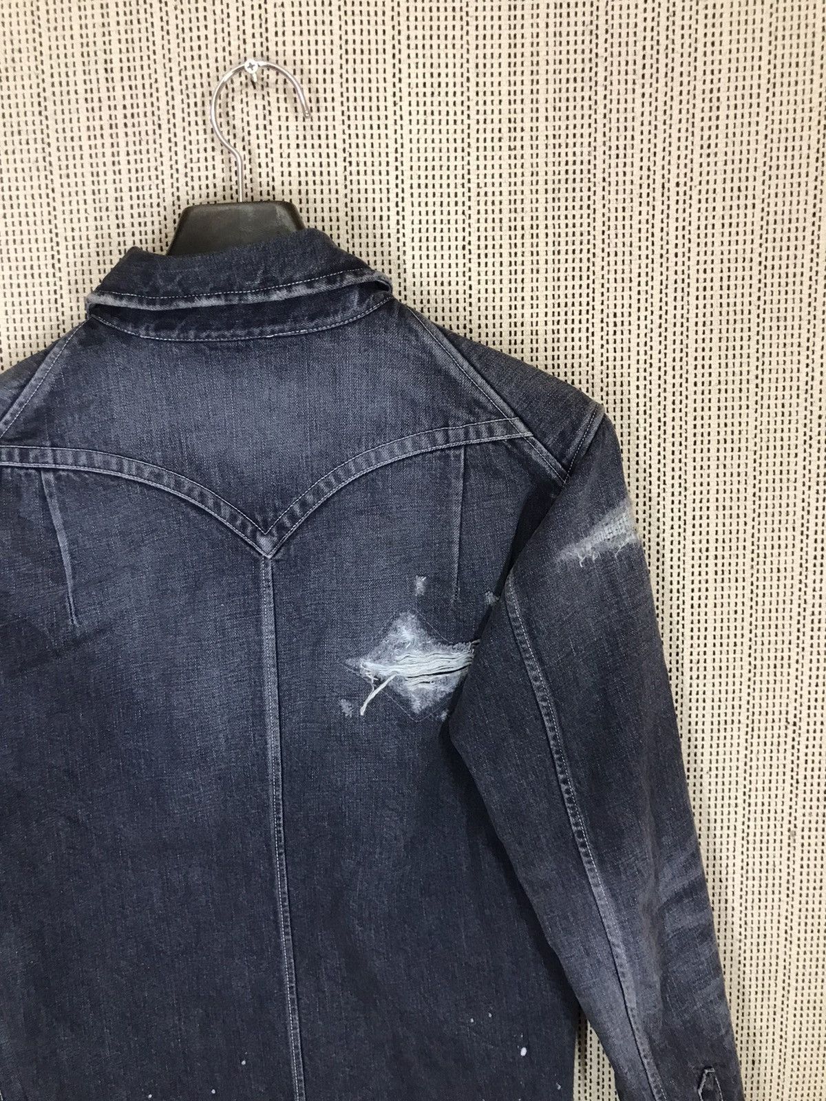 FranCisT MOR.K.S 🔥FRANCIST MOR K.S JACKET NO BUTTON DISTRESSED DESIGN🔥 Size US M / EU 48-50 / 2 - 12 Thumbnail