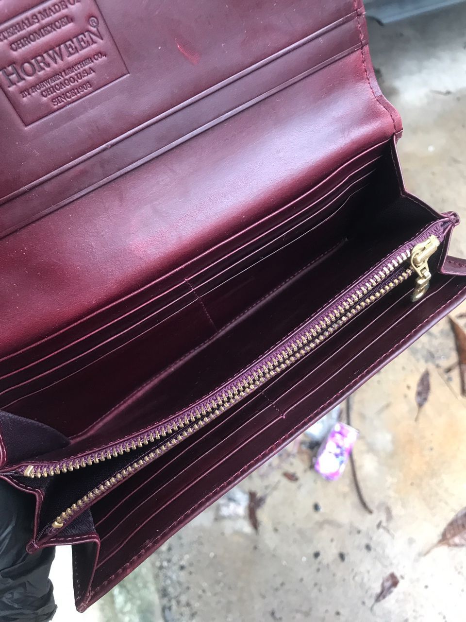 Designer × Horween Leather Horween Leather Long Wallet Size ONE SIZE - 12 Thumbnail