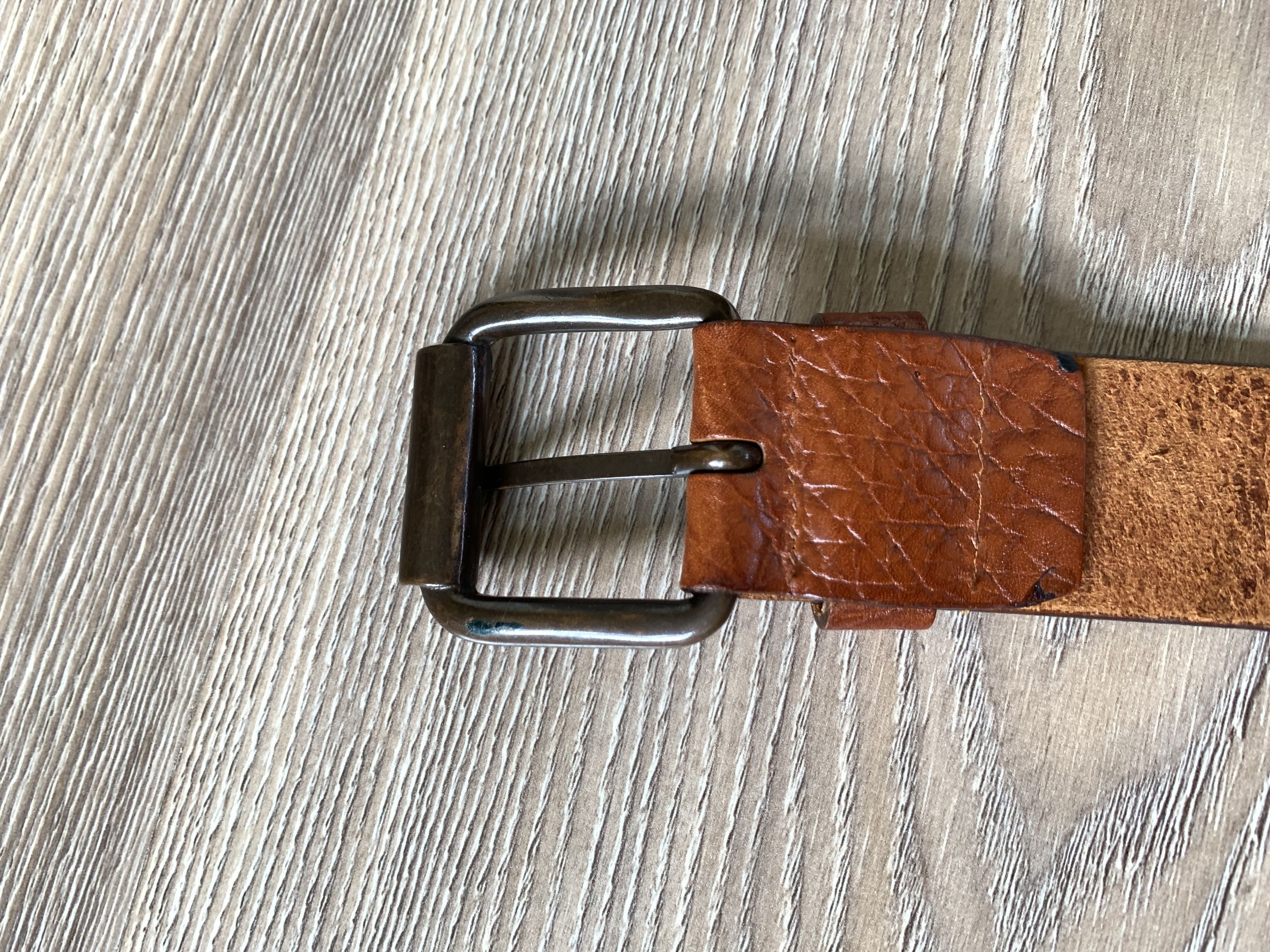 Esprit × Vintage Esprit Brown Classic Leather Belt Size ONE SIZE - 3 Thumbnail
