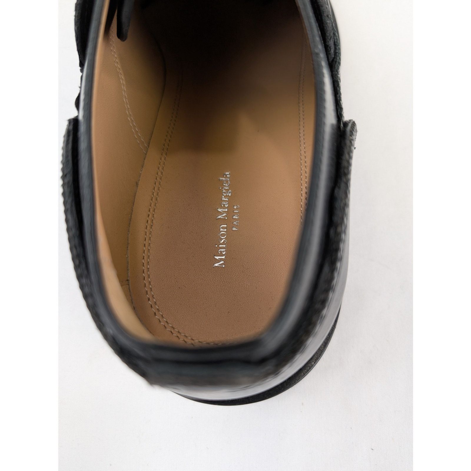 Maison Margiela o1rshd1 MMMKE Tabi Boots in Black Size US 10 / EU 43 - 15 Thumbnail