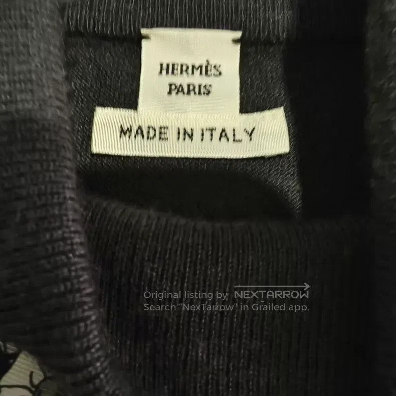Hermes Hermes Contrast Short Sleeve Knit Top Size XXS / US 00 / IT 34 - 3 Thumbnail