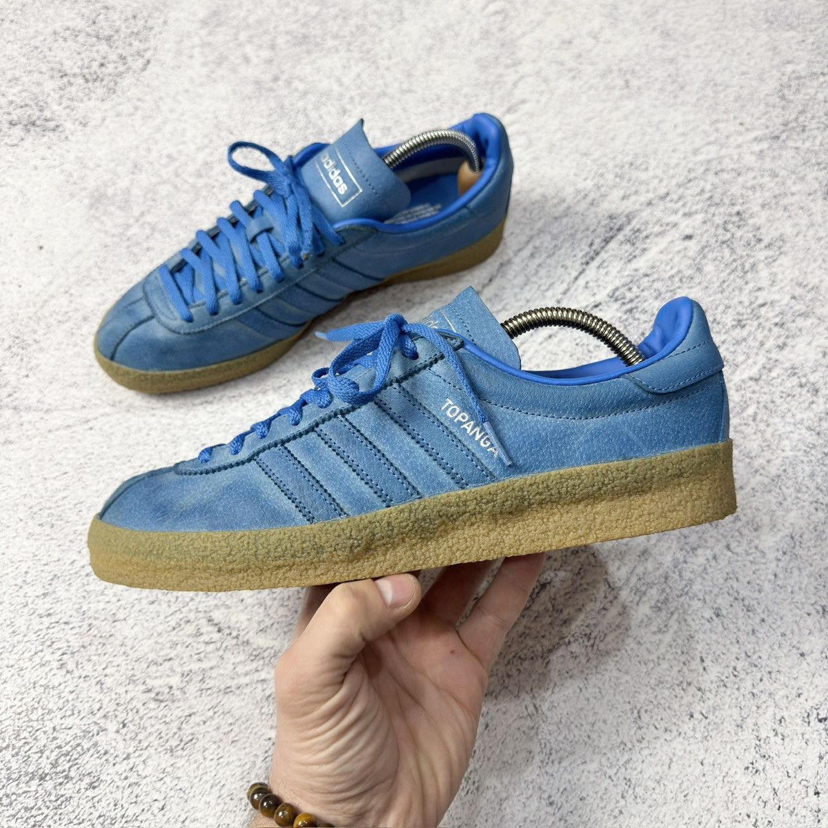 Adidas × Vintage Adidas Topanga Mens Sneakers US9 UK8 26.5-27cm Size US 8.5 / EU 41-42 - 6 Thumbnail