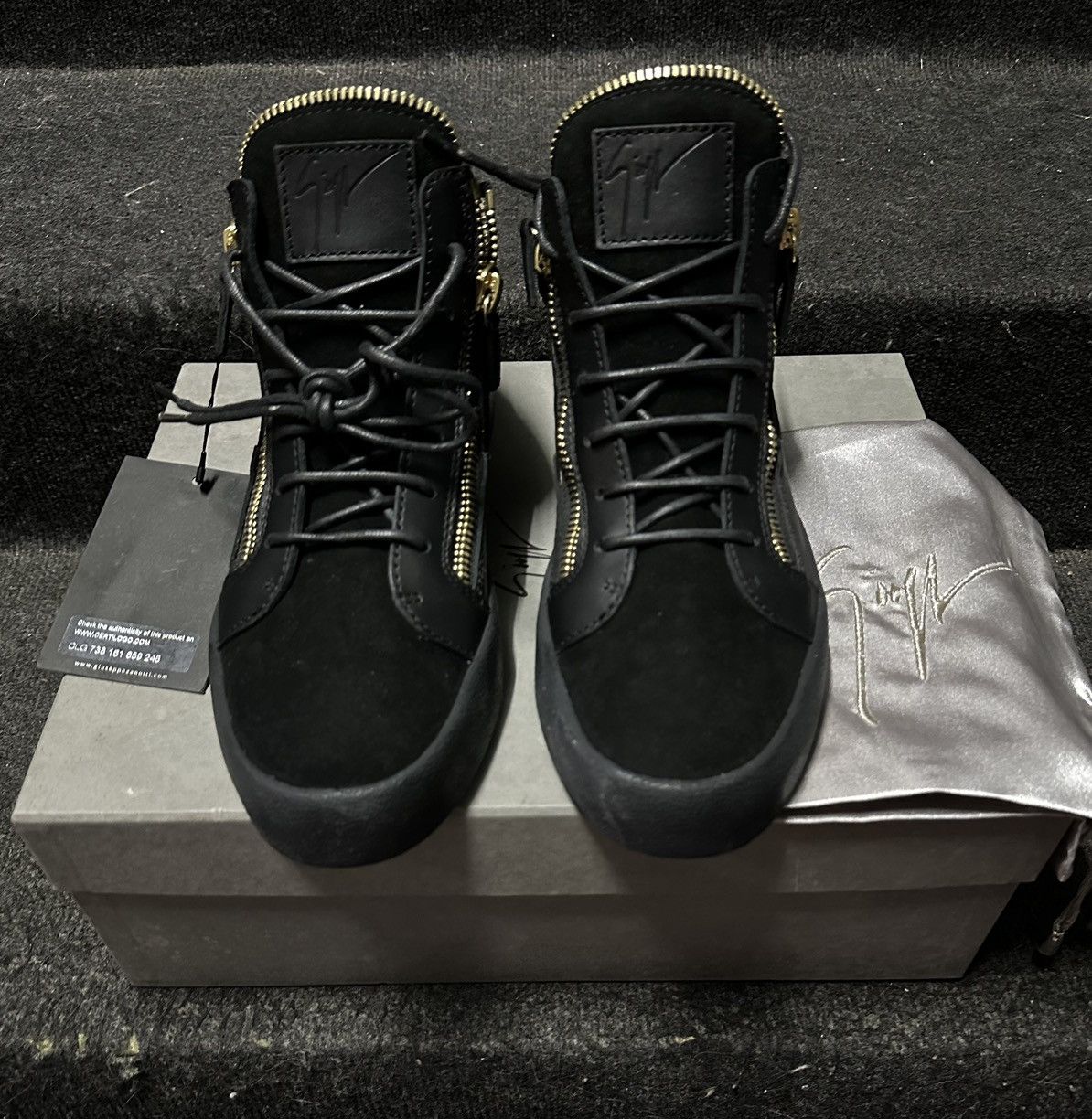 Giuseppe Zanotti Giuseppe Zanotti Mid Top Zipper Size US 9 / EU 42 - 1 Thumbnail