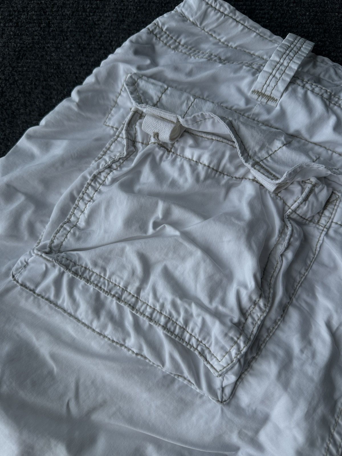 Armani ARMANI JEANS 🚨 CARGO WHITE PANTS LUXURY PANTS MULTIPOCKET Size US 32 / EU 48 - 25 Thumbnail