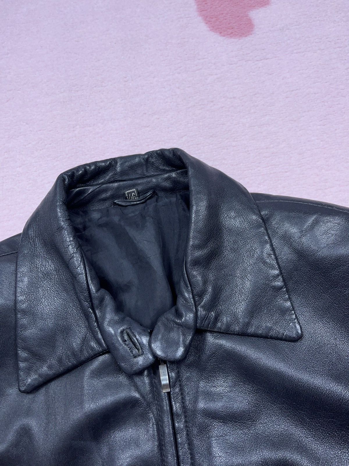 Genuine Leather ➕ top quality avant garde soft leather black jacket opium Size US S / EU 44-46 / 1 - 4 Thumbnail