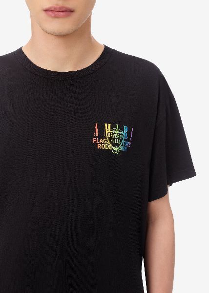 Amiri o1s1wg111025 XO Beverly Hills T-Shirt in Black Size US XL / EU 56 / 4 - 6 Thumbnail